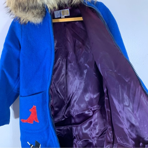 Vintage hand made pure wool inuit parka - Picture 8 of 10